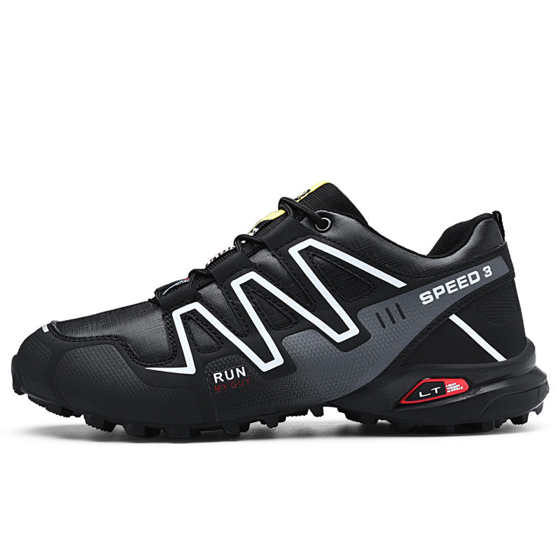 Large Men's Shoes Solomon Outdoor Mountaineering Shoes