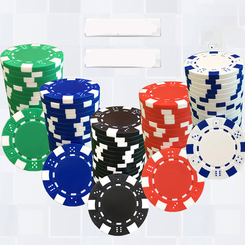 Chip Coin Las Vegas No Face Value Metal Iron Chip Chip Thickened Mahjong Baccarat Blackjack