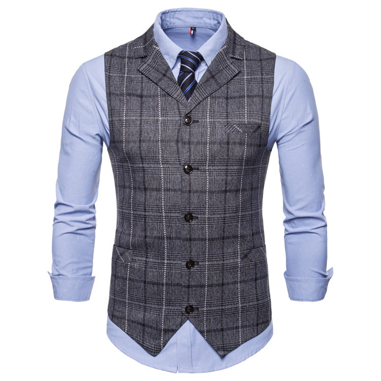 Men's casual striped vest