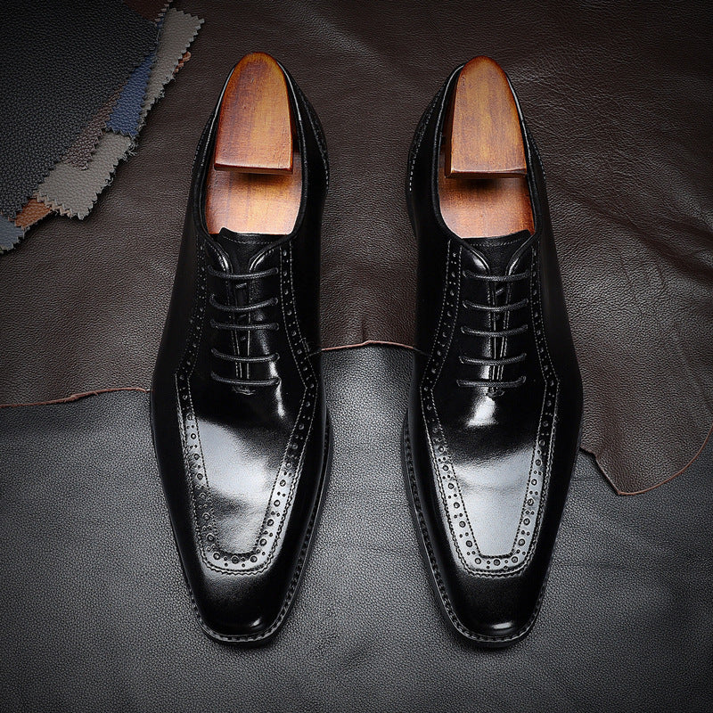 Professional Men's Business Formal Wear Leather Shoes