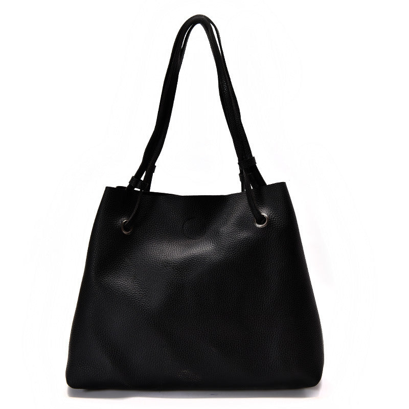 Picture two piece bag new spring and summer 2021 Korean fashion embossed single shoulder bag hand raisins mother bag bag