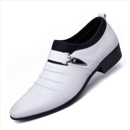Leather Men's Large Size Formal Business Casual Shoes