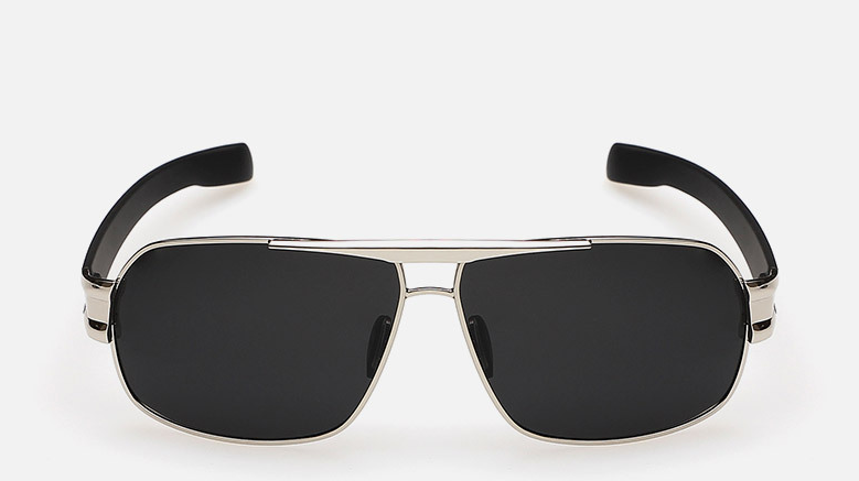 Polarized Sunglasses Men's Sunglasses Metal Square