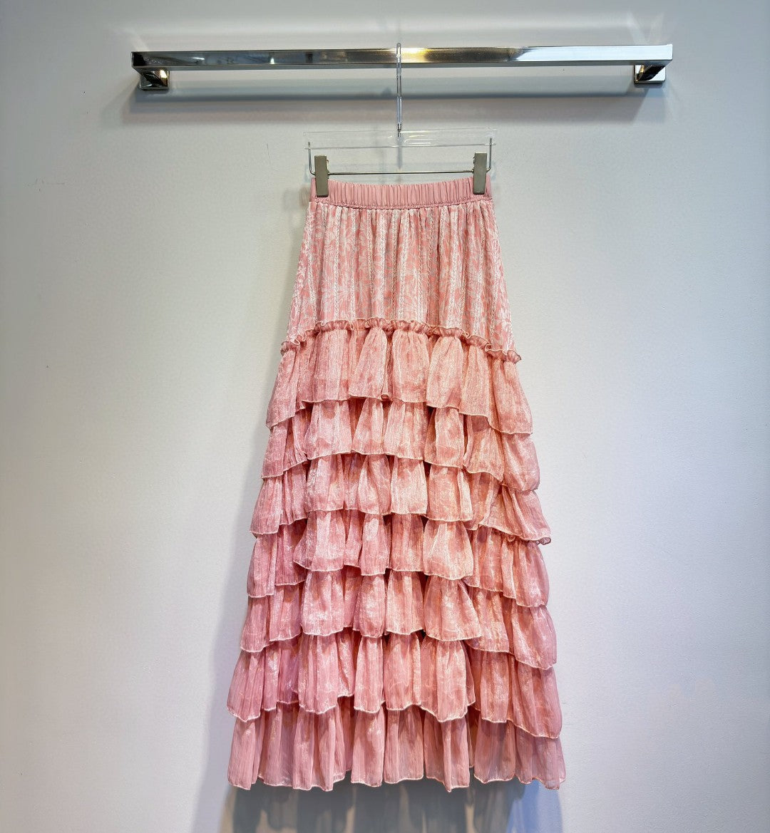 High Waist Heavy Industry Stitching Design Cake Dress