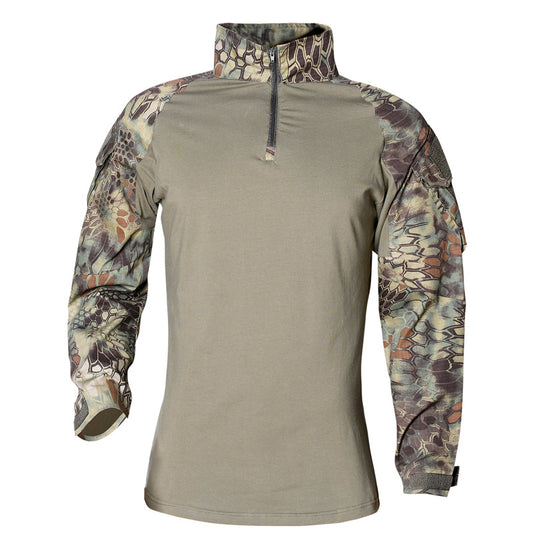 Camouflage long-sleeved quick-drying T-shirt