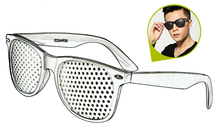 Mi Nail Sunglasses, Pinhole Sunglasses, Eyelet Sunglasses