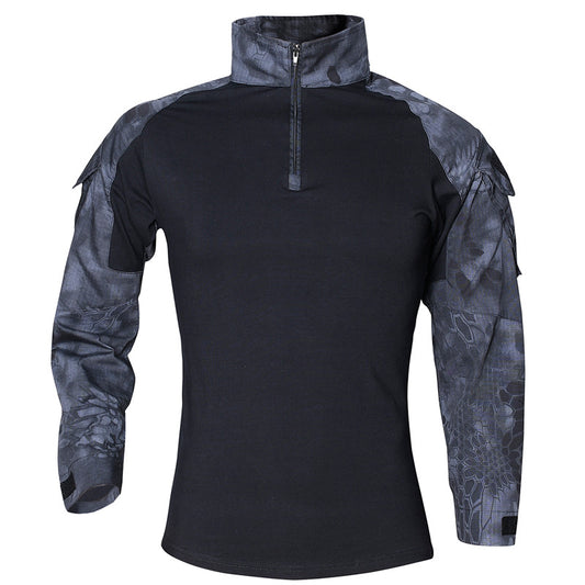 Camouflage long-sleeved quick-drying T-shirt