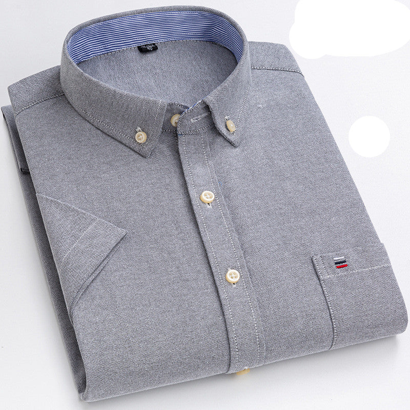 Summer New Short-Sleeved Shirt Men