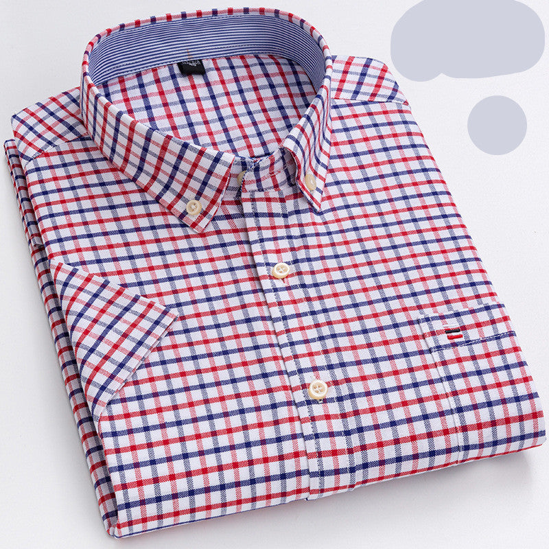 Summer New Short-Sleeved Shirt Men