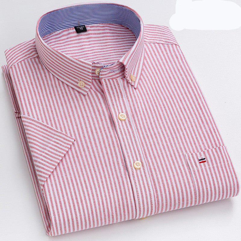 Summer New Short-Sleeved Shirt Men
