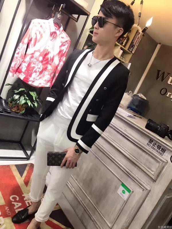 Spring And Autumn New Trend Men's Casual Small Suit Korean Slim Fit