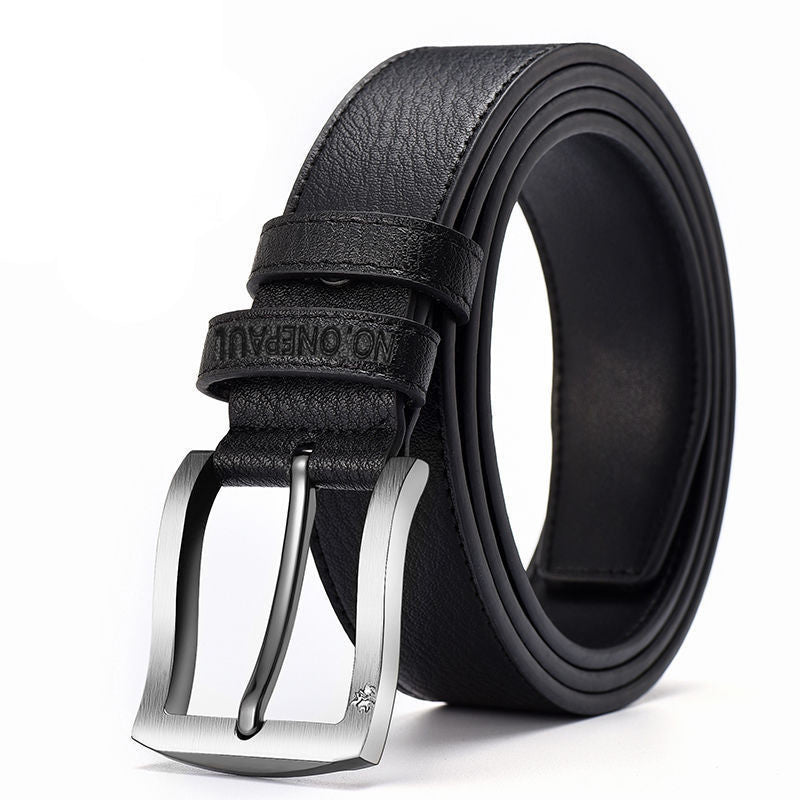 Korean Style Men's Casual Belt With Pin Buckle