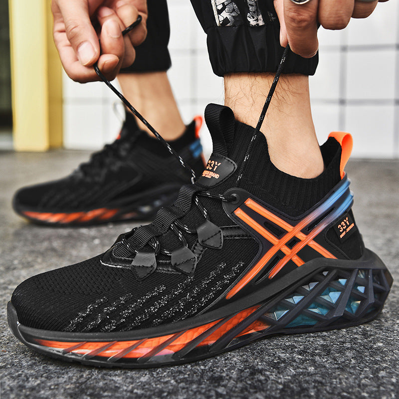 Men's Luminous Lightweight Casual Sports Running Shoes