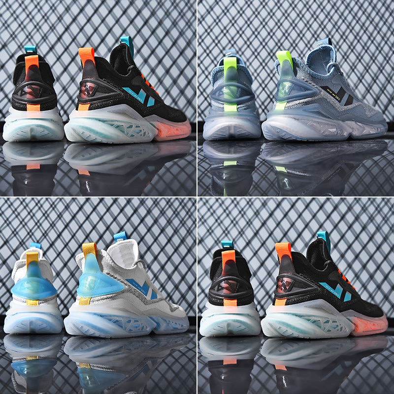 Lightweight Autumn Winter Breathable Trendy Reflective Men's Shoes