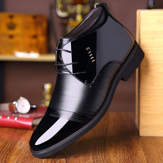 Winter Outdoor Men's Leather Shoes Business