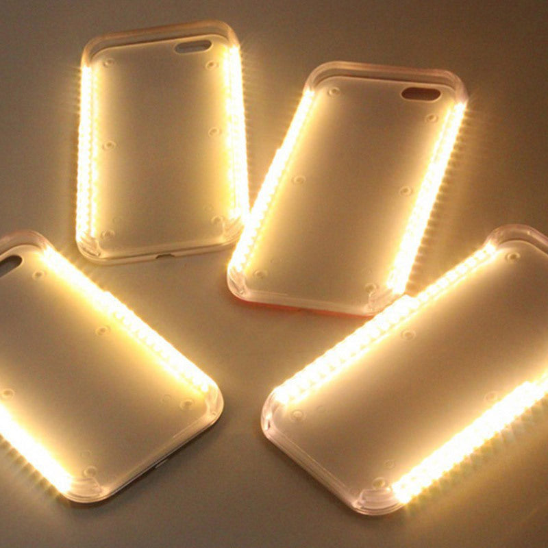 Compatible with Apple, Compatible with Apple , Selfie  Filling Light Phone Case For Iphone