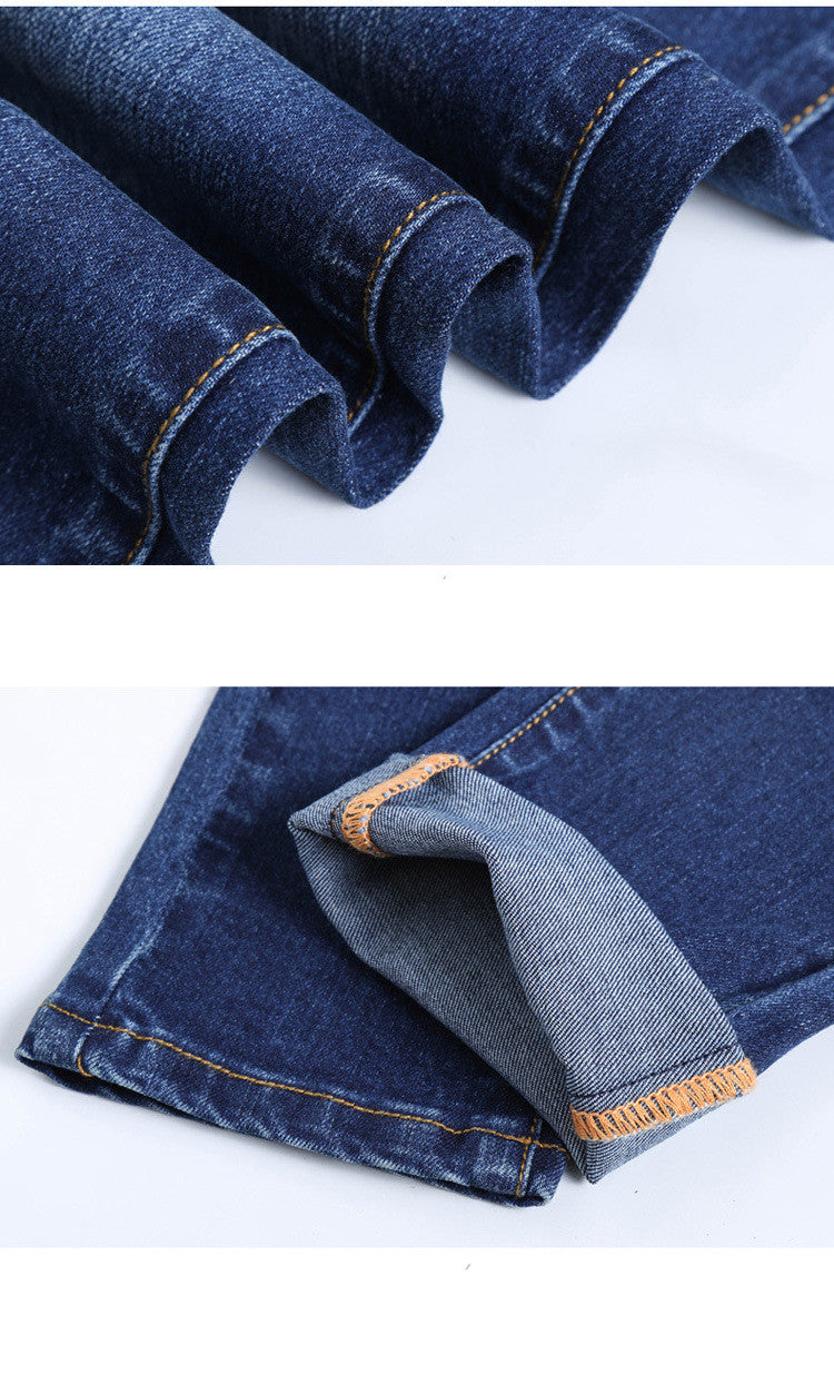 Skinny Pencil Feet Tight Straight Trousers