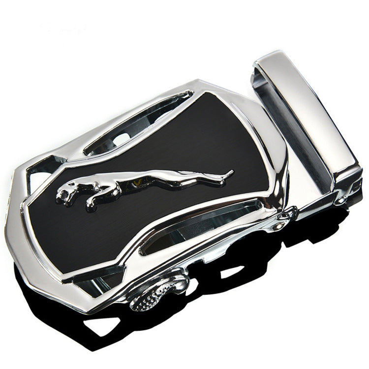 Men's automatic buckle alloy metal buckle