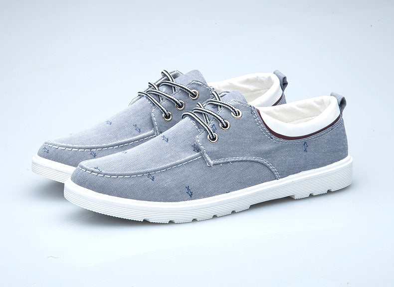 Casual men's board shoes canvas shoes