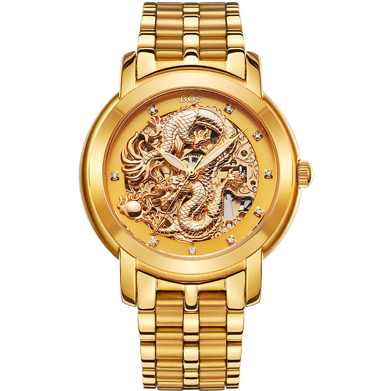 Men's mechanical watch steel belt imported watches