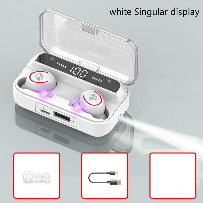 Bluetooth Wireless Headphones with Mics Sport Waterproof TWS Bluetooth Earphones Touch Control