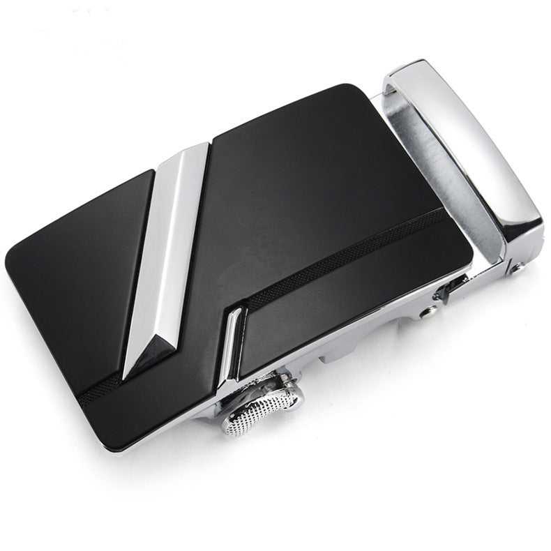 Men's automatic buckle alloy metal buckle