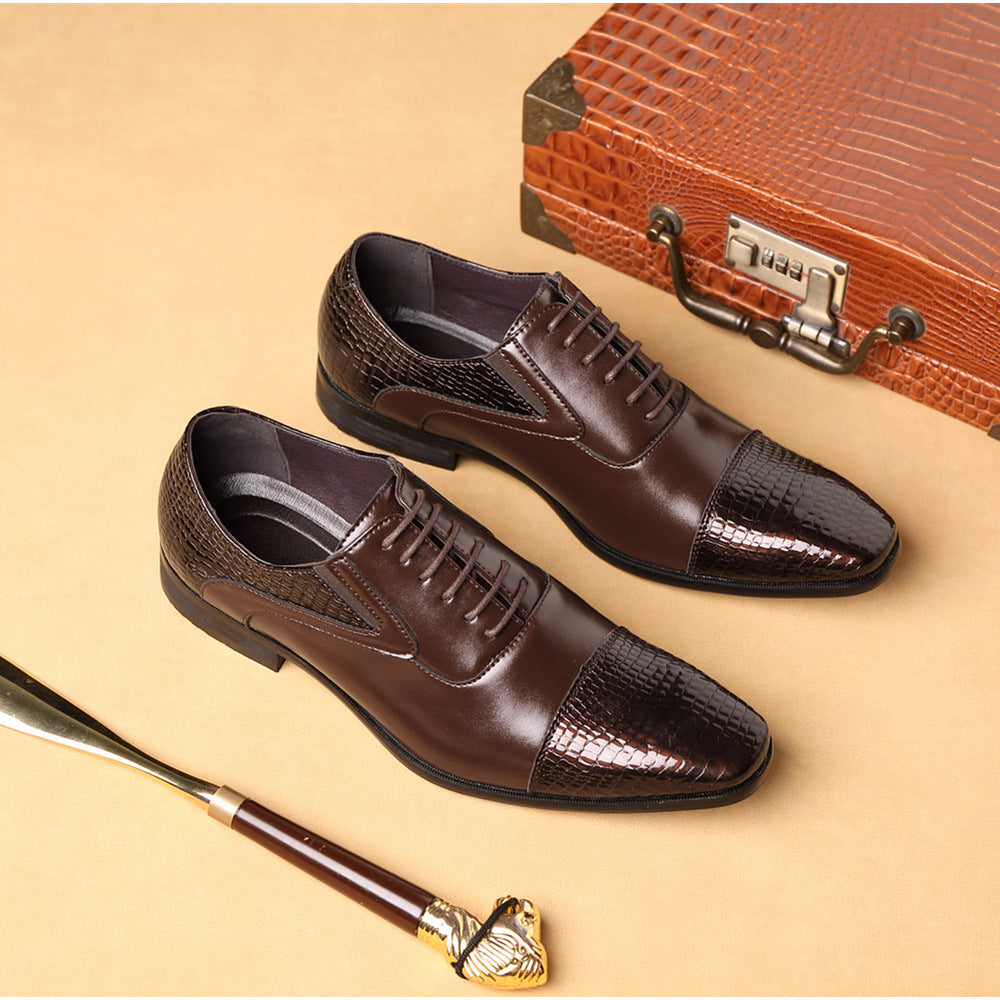 2022 Business imported leather shoes for men