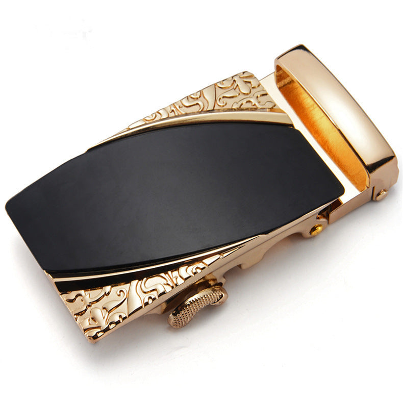 Men's automatic buckle alloy metal buckle