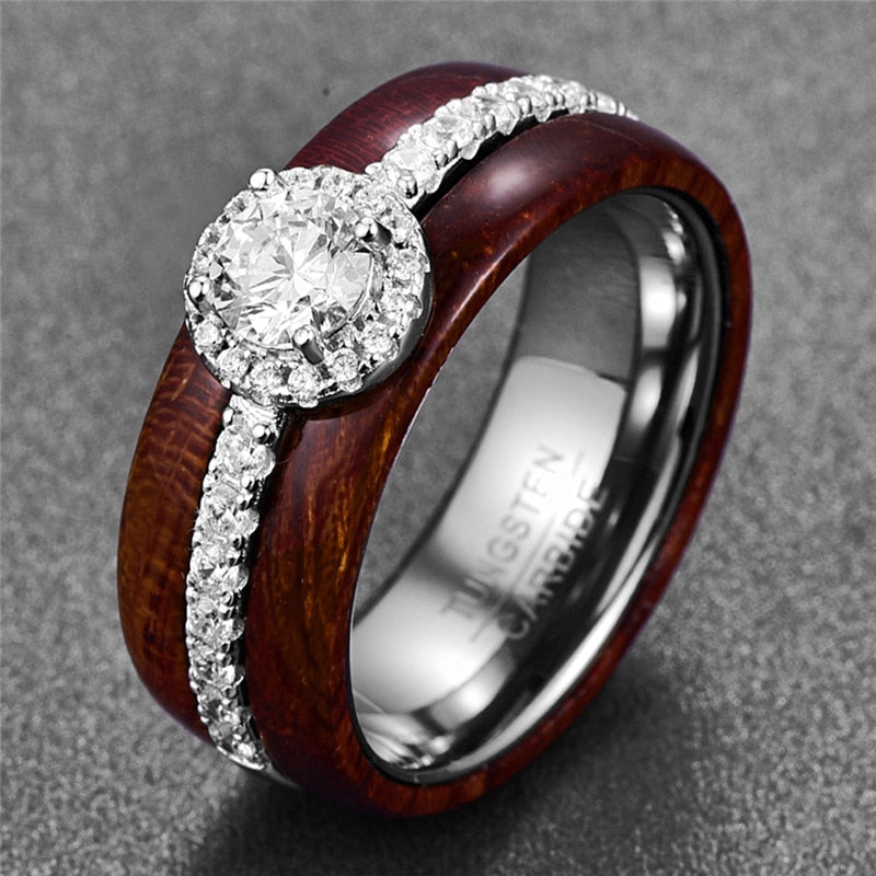 Wooden ring for women