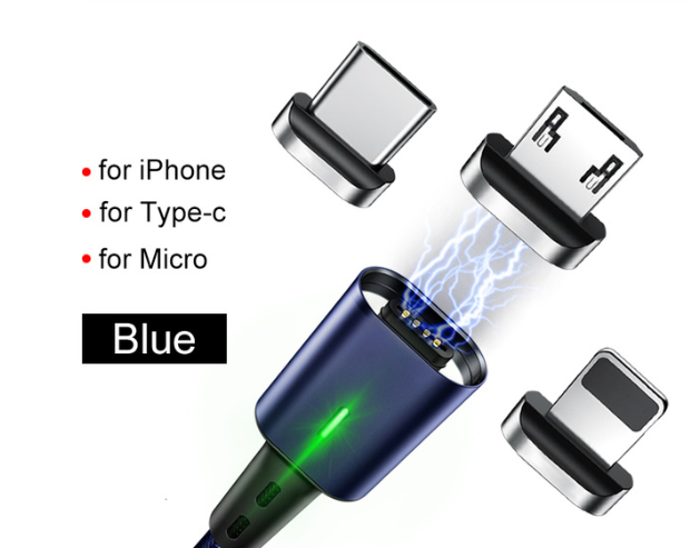 Compatible with Apple , 3A magnetic USB charging cable is suitable