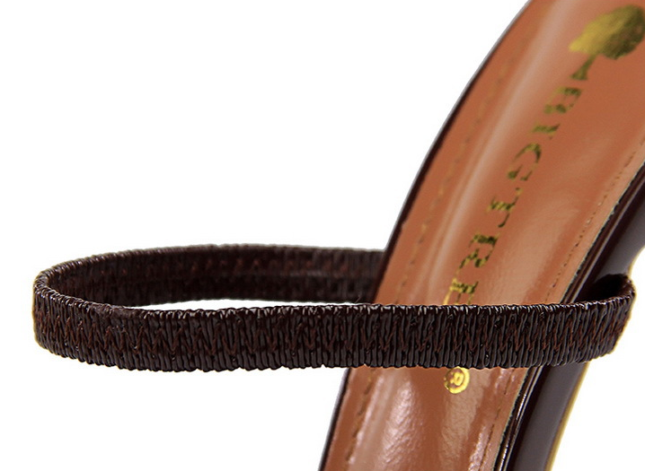 Baotou slippers stiletto high heel sexy thin shallow mouth pointed denim face with slippers