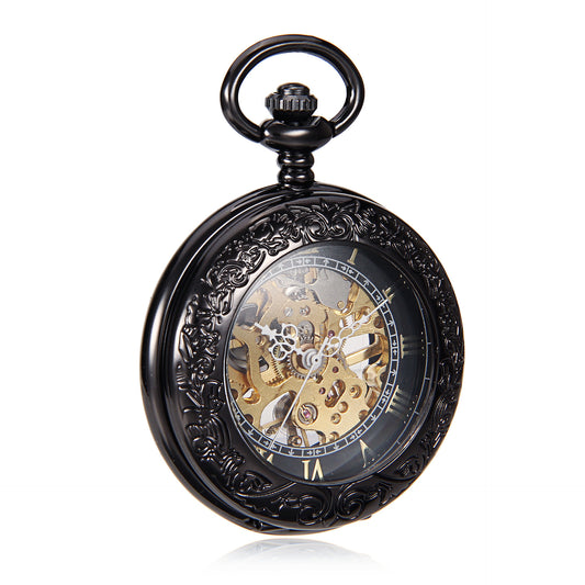 Creative Fashion Trend Wind-winding Mechanical Pocket Watch