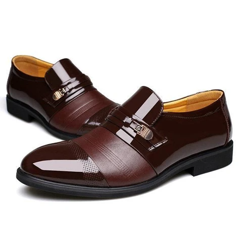 Men Business casual formal shoes