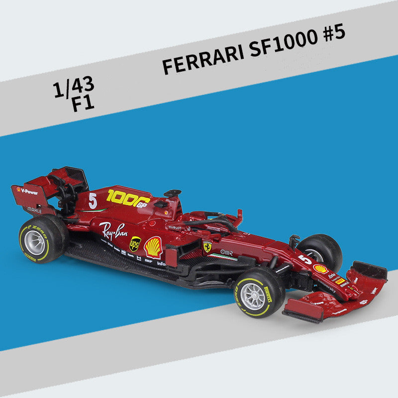 Simulation Car Model 1:43 2021 F1 SF1000 Ferrari Team