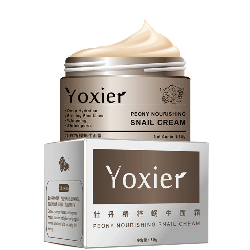 YOXIER Snail Cream for nourishing smooth anti wrinkle skin firming cream