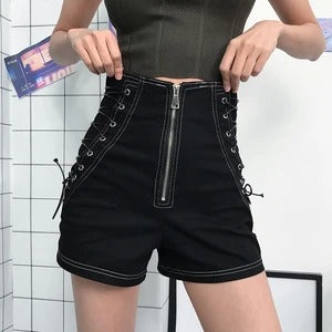 Ladies sexy stitching shorts for women