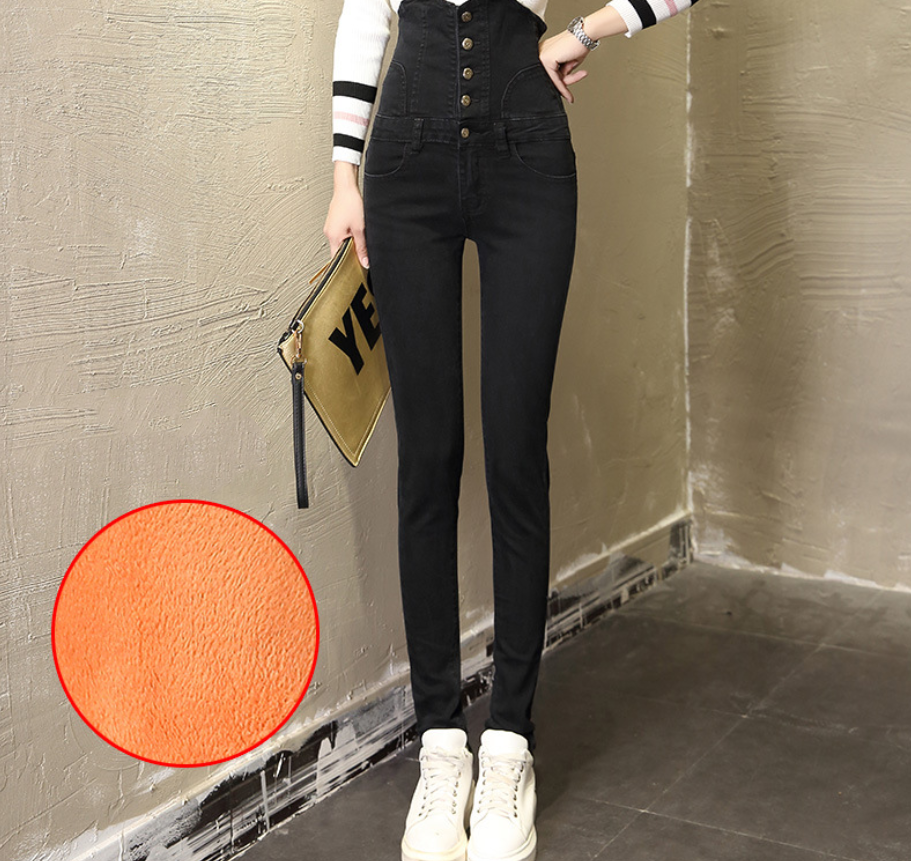 High waist jeans for women