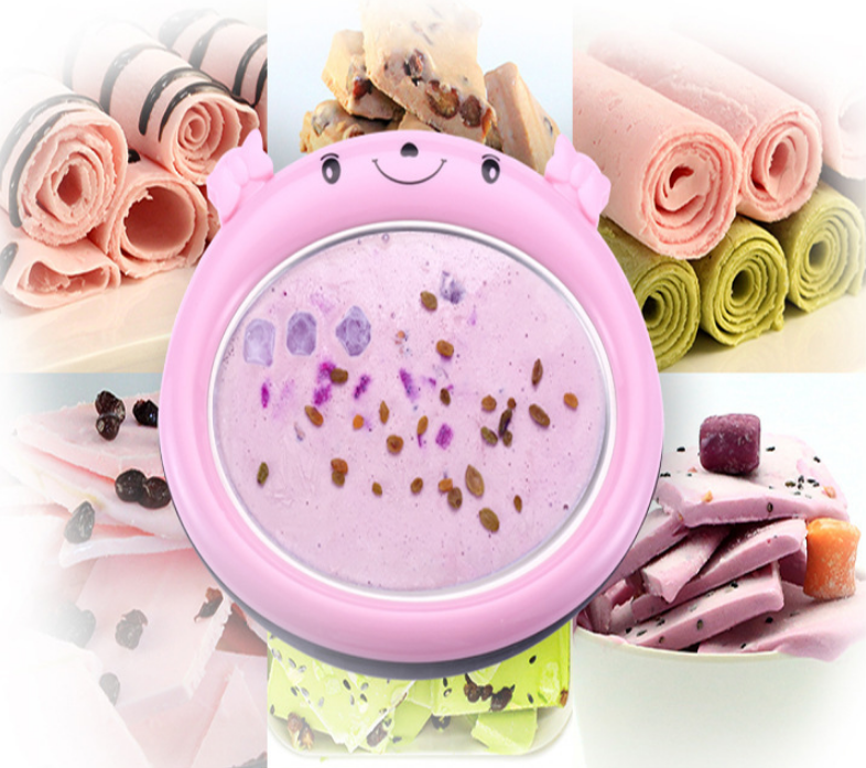 Fried Yogurt Machine Cool Ice Cream Roll Machine