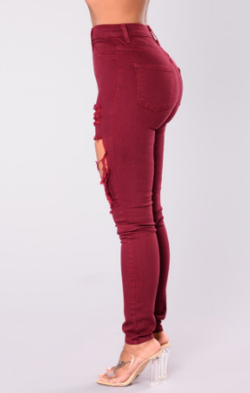 Women's stretch-slim jeans