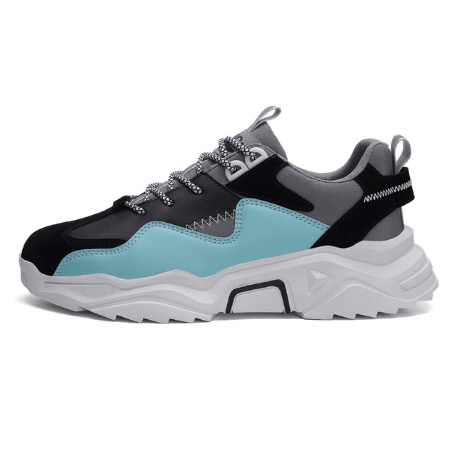 Winter men''s shoes Korean trend all kinds of sports casual shoes high school students running boys dad ins shoes