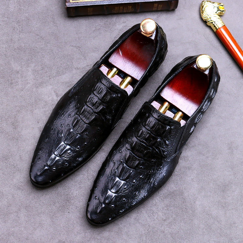 British business dress shoes for men