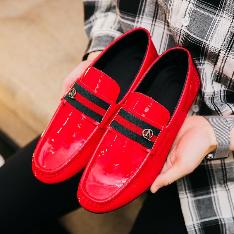 Spring bright beanie men's casual men's shoes