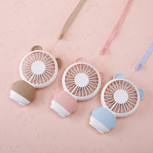 Creative small fan rechargeable mini fan