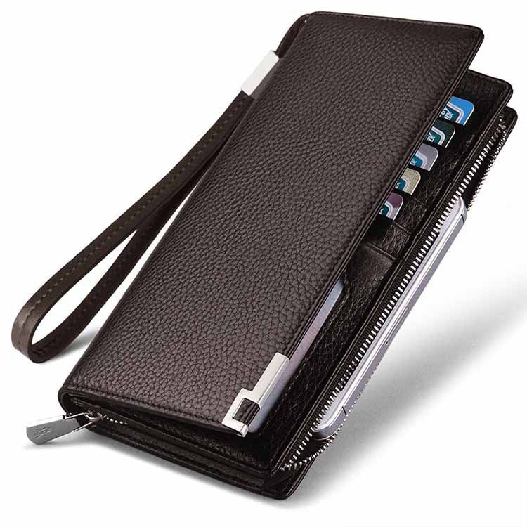 Multi-card wallet mobile case for men