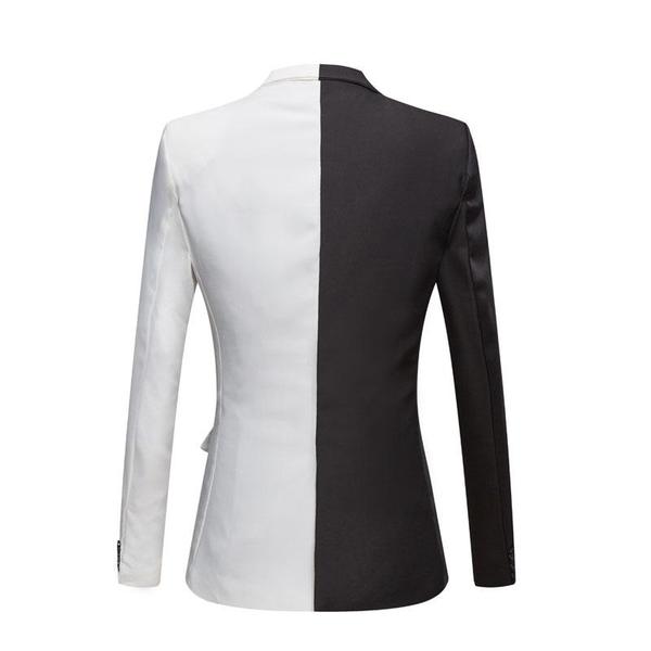 Autumn Men's Casual Solid Suit Korean Sim Fit