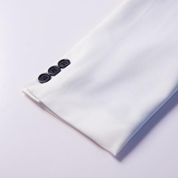 Autumn Men's Casual Solid Suit Korean Sim Fit