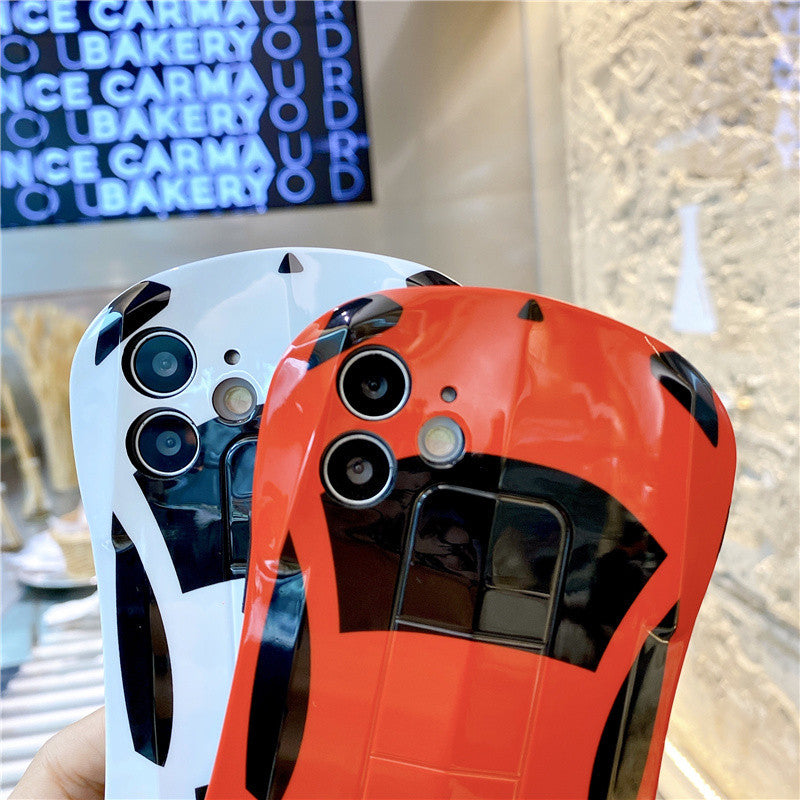Car shape Mobile Case Sports Car Anti-Fall Mobile Phone Case For Protective Cover Silicone Soft Shell