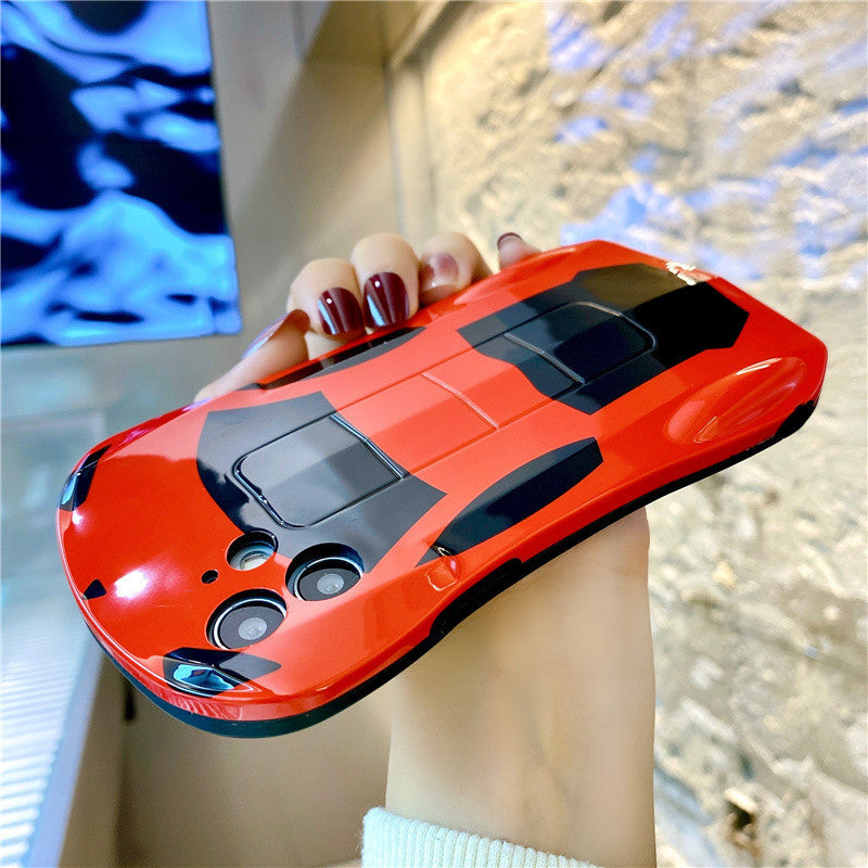 Car shape Mobile Case Sports Car Anti-Fall Mobile Phone Case For Protective Cover Silicone Soft Shell