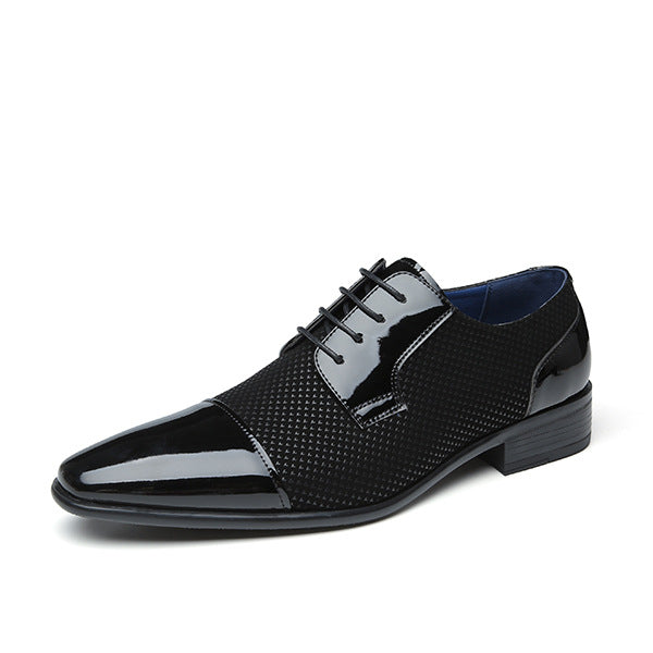 Business Formal Wear Winter Leather Shoes Men's Wedding Shoes