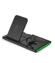 Detachable Wireless Charging Stand with Foldable Wireless Charging multi functional Smart Watch Charging Doc